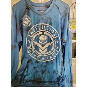 Affliction mens long sleeve